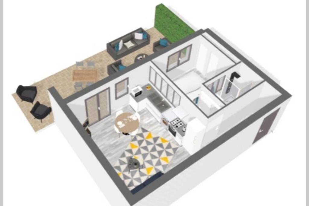 Le Jo - Terrasse - Wifi - Verrière Côte D'azur Appartamento Cannes